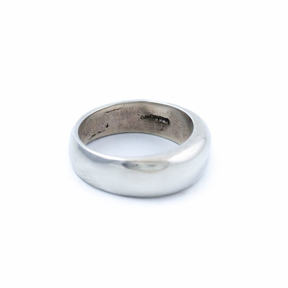 
                      
                        Rounded Square-Cut Silver Ring - Kingdom Jewelry
                      
                    