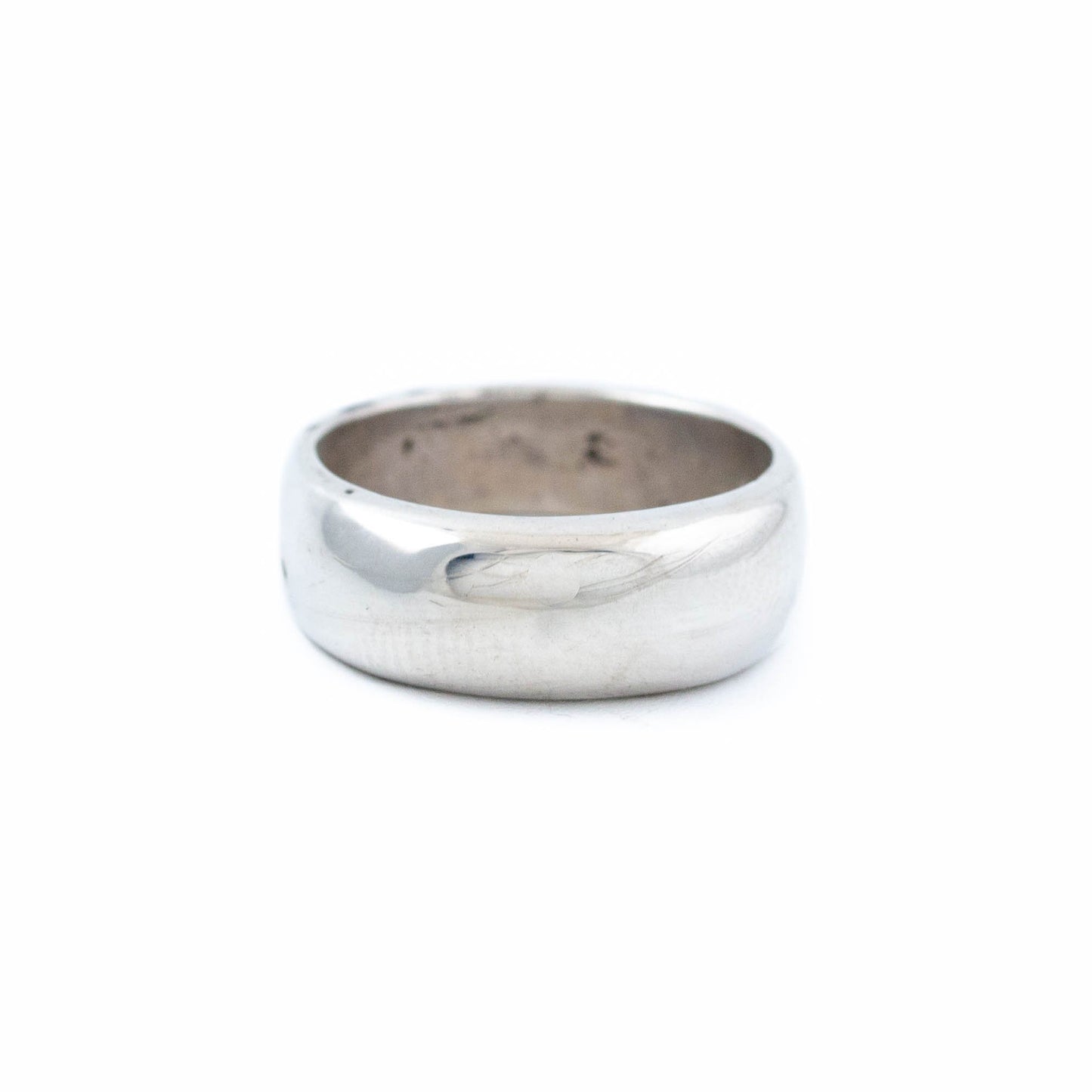 Rounded Square-Cut Silver Ring - Kingdom Jewelry
