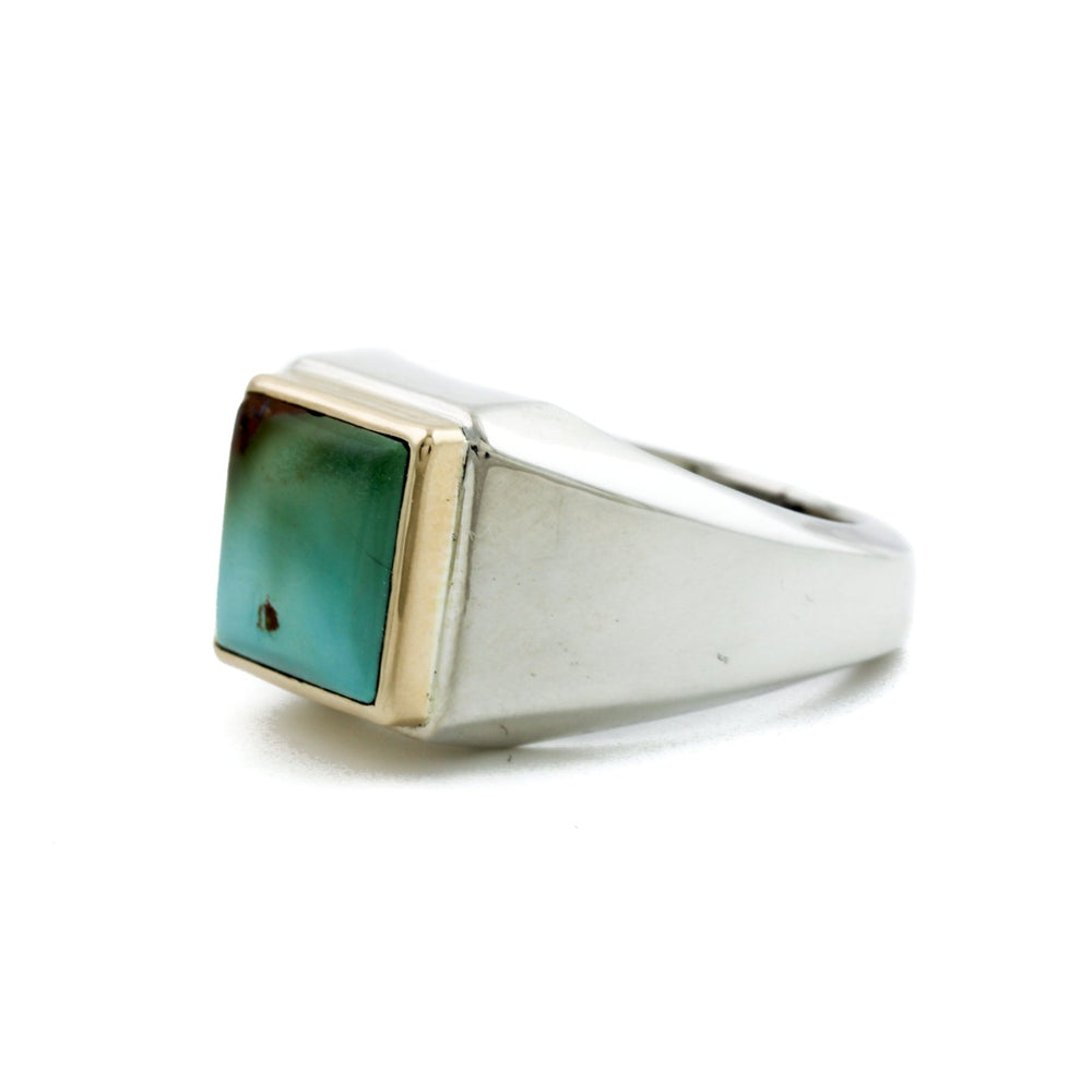 
                      
                        Royson Turquoise x 14k x Silver Ring 10.5 - Kingdom Jewelry
                      
                    