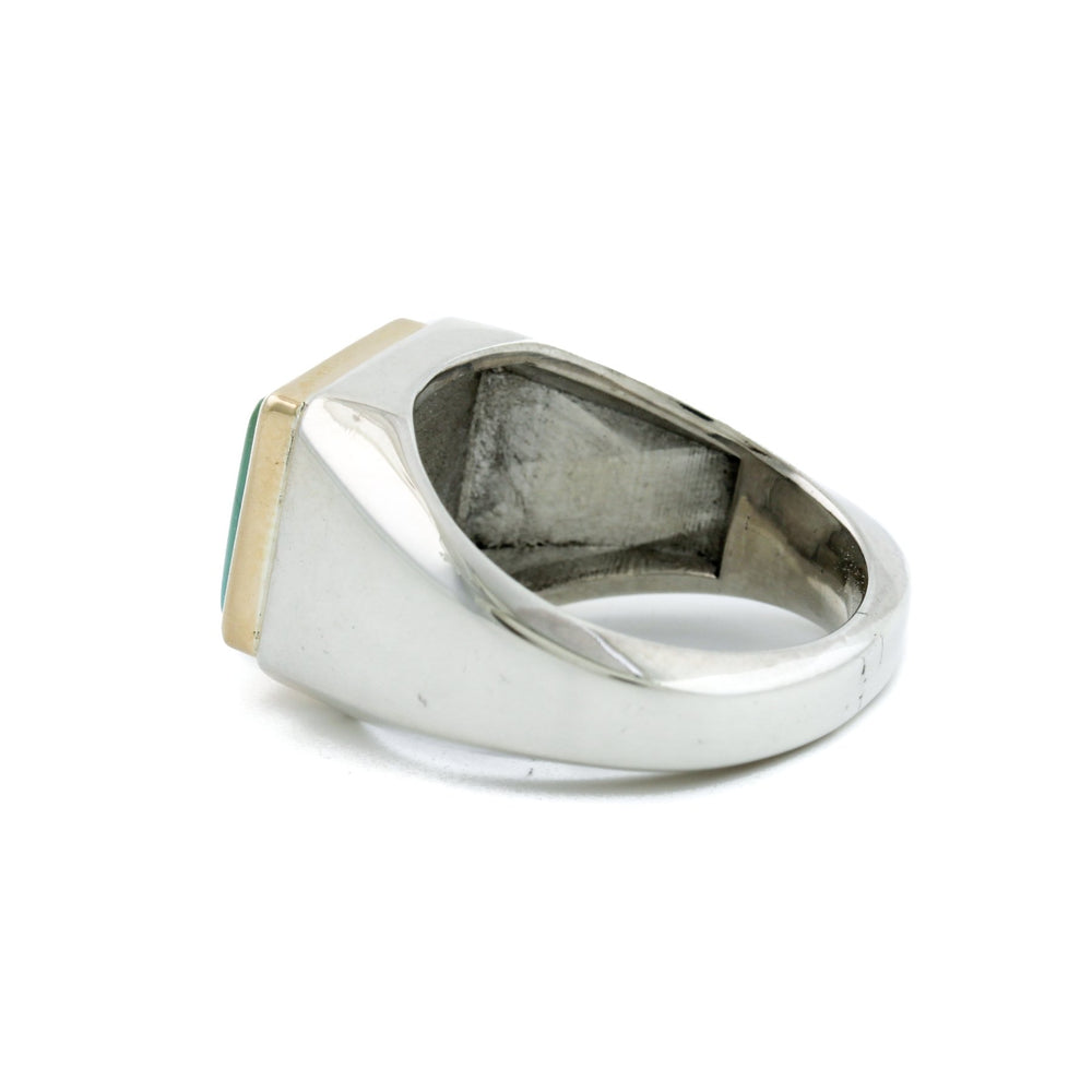 
                      
                        Royson Turquoise x 14k x Silver Ring 10.5 - Kingdom Jewelry
                      
                    