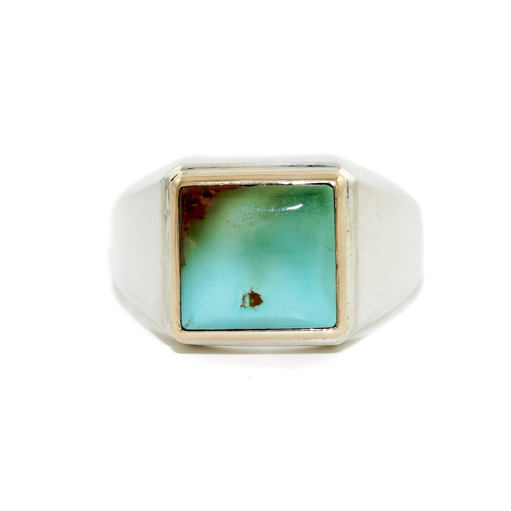 
                      
                        Royson Turquoise x 14k x Silver Ring 10.5 - Kingdom Jewelry
                      
                    