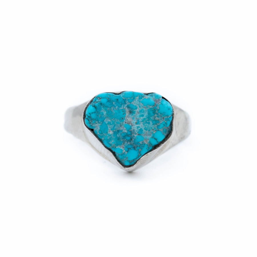 Rugged Turquoise Nugget Ring - Kingdom Jewelry