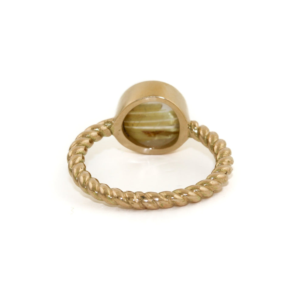 
                      
                        Rutilated Quartz Twisted Rope Ring - Kingdom Jewelry
                      
                    