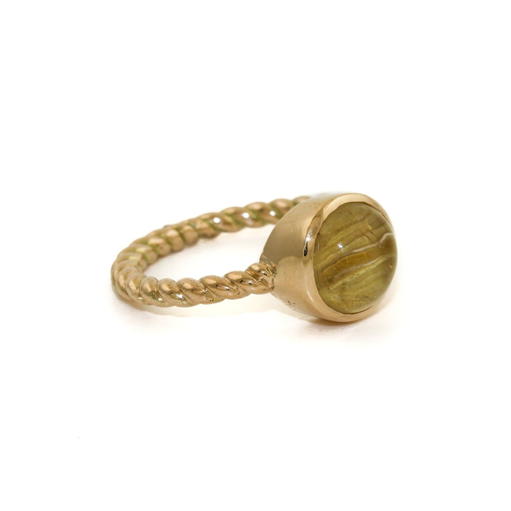 
                      
                        Rutilated Quartz Twisted Rope Ring - Kingdom Jewelry
                      
                    