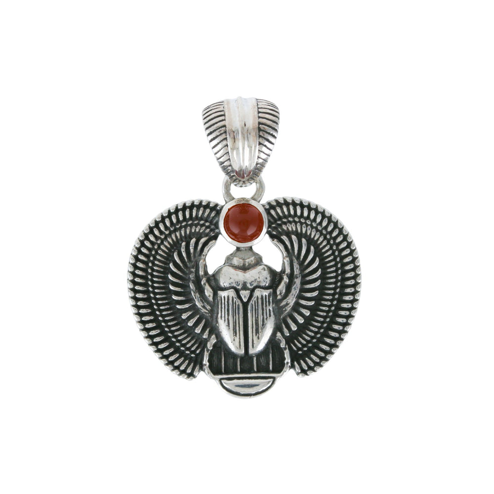 Sacred Scarab x Carnelian - Kingdom Jewelry