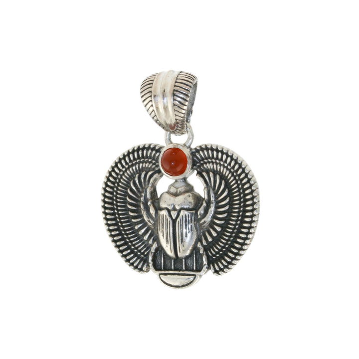 Sacred Scarab x Carnelian - Kingdom Jewelry