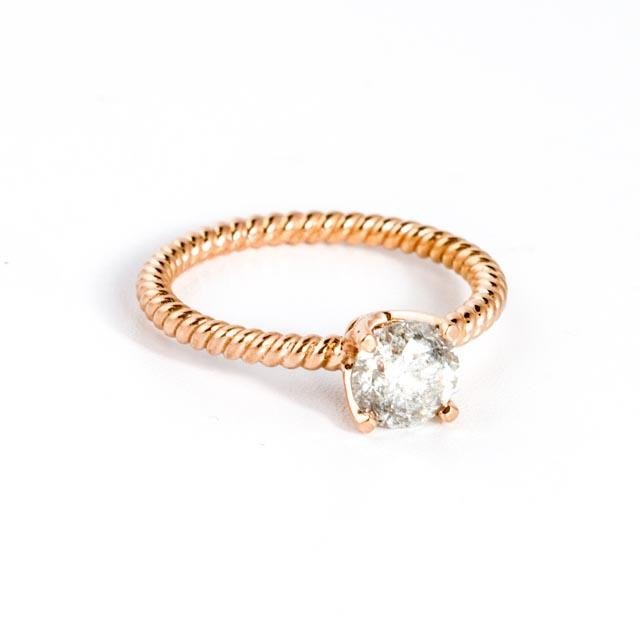 
                      
                        Salt and Peppered Diamond Ring - Kingdom Jewelry
                      
                    