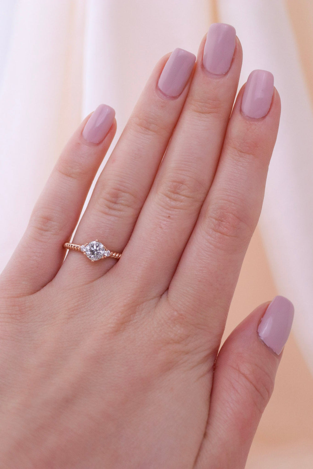 Salt & Pepper Diamond Engagement - Kingdom Jewelry