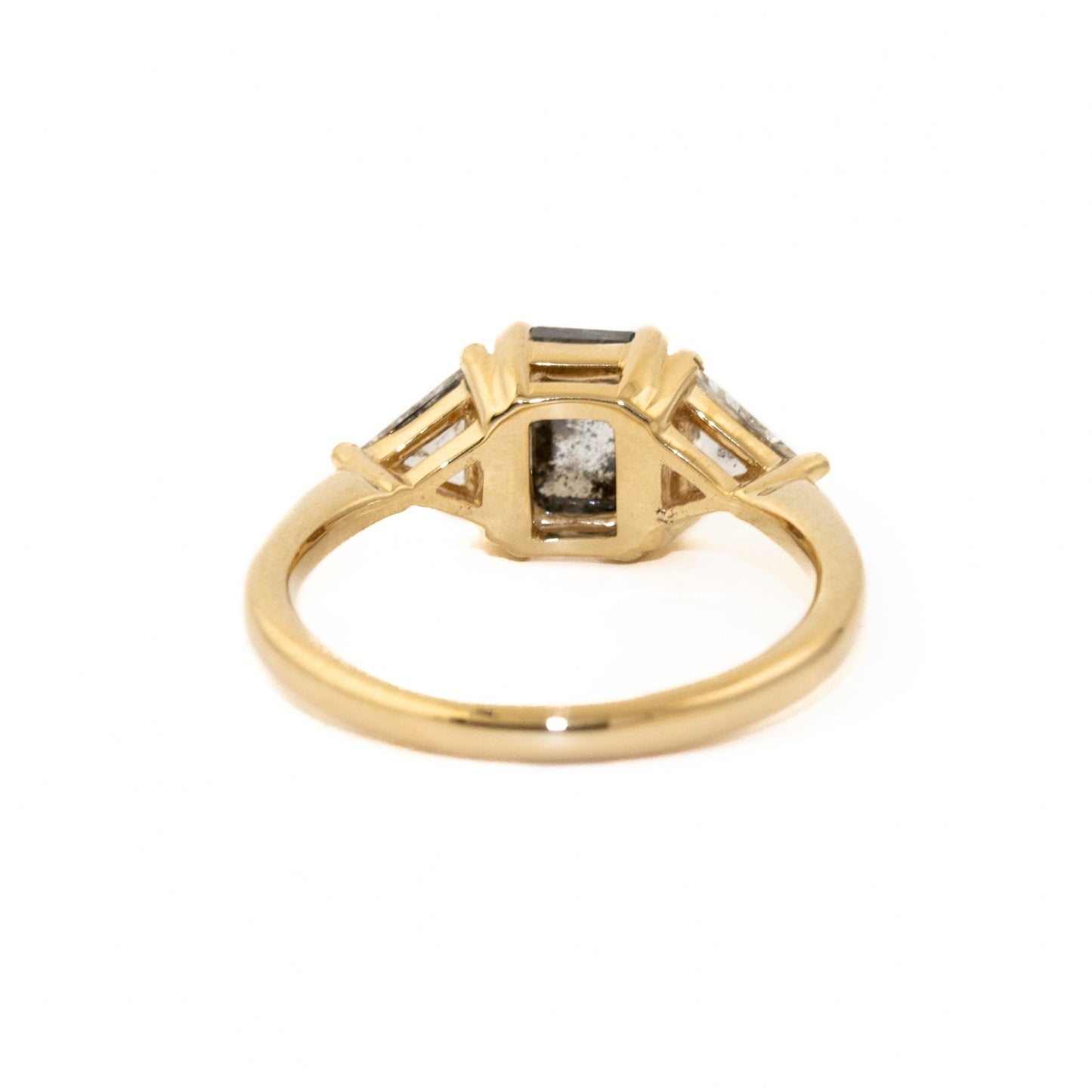 Salt & Pepper Diamond Ring - Kingdom Jewelry