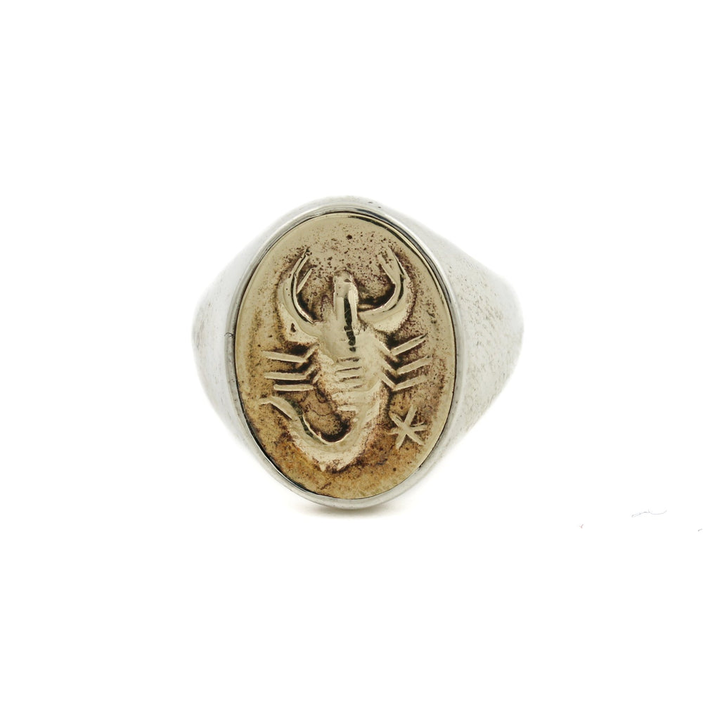 
                      
                        Scorpio King Intaglio Signet - Kingdom Jewelry
                      
                    