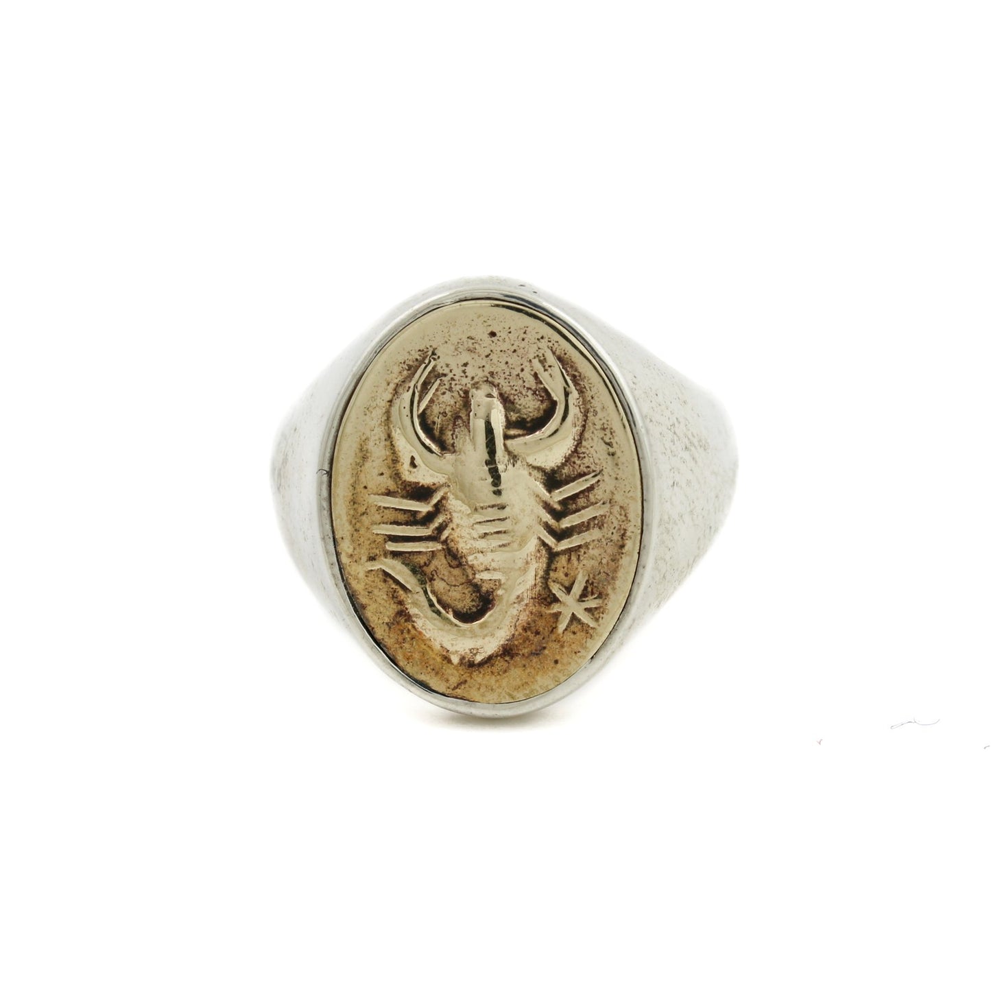 Scorpio King Intaglio Signet - Kingdom Jewelry