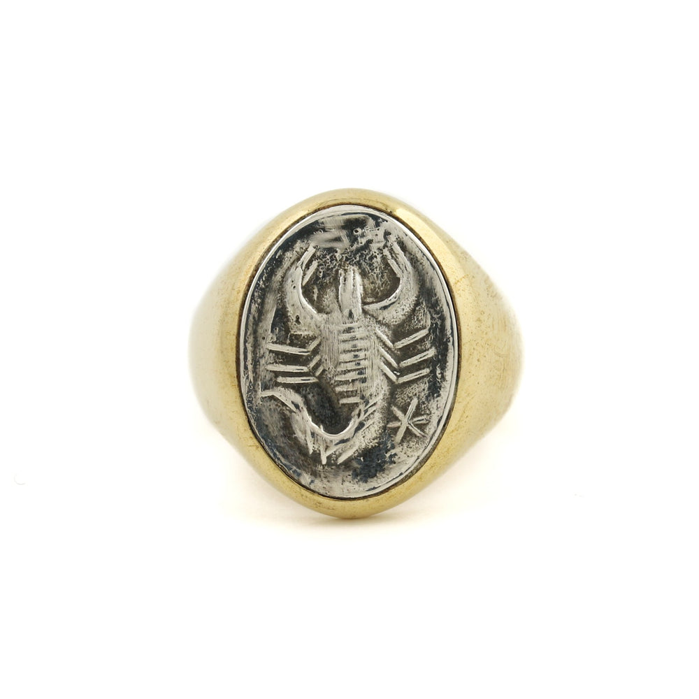 
                      
                        Scorpio King Intaglio Signet - Kingdom Jewelry
                      
                    