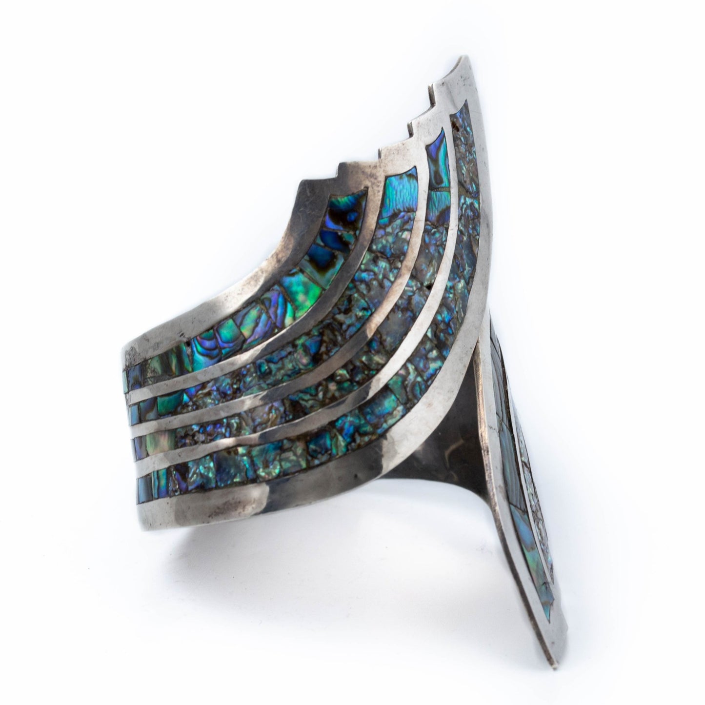 Sharp Abalone Clamper Bracelet - Kingdom Jewelry
