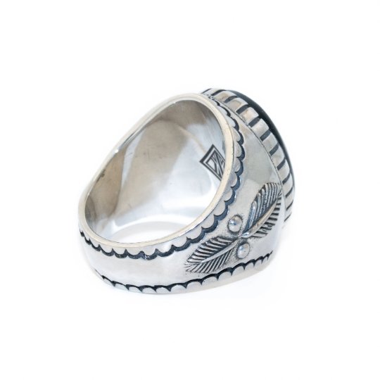 
                      
                        Shiso Ring with Blue Tiger's Eye - Kingdom Jewelry
                      
                    