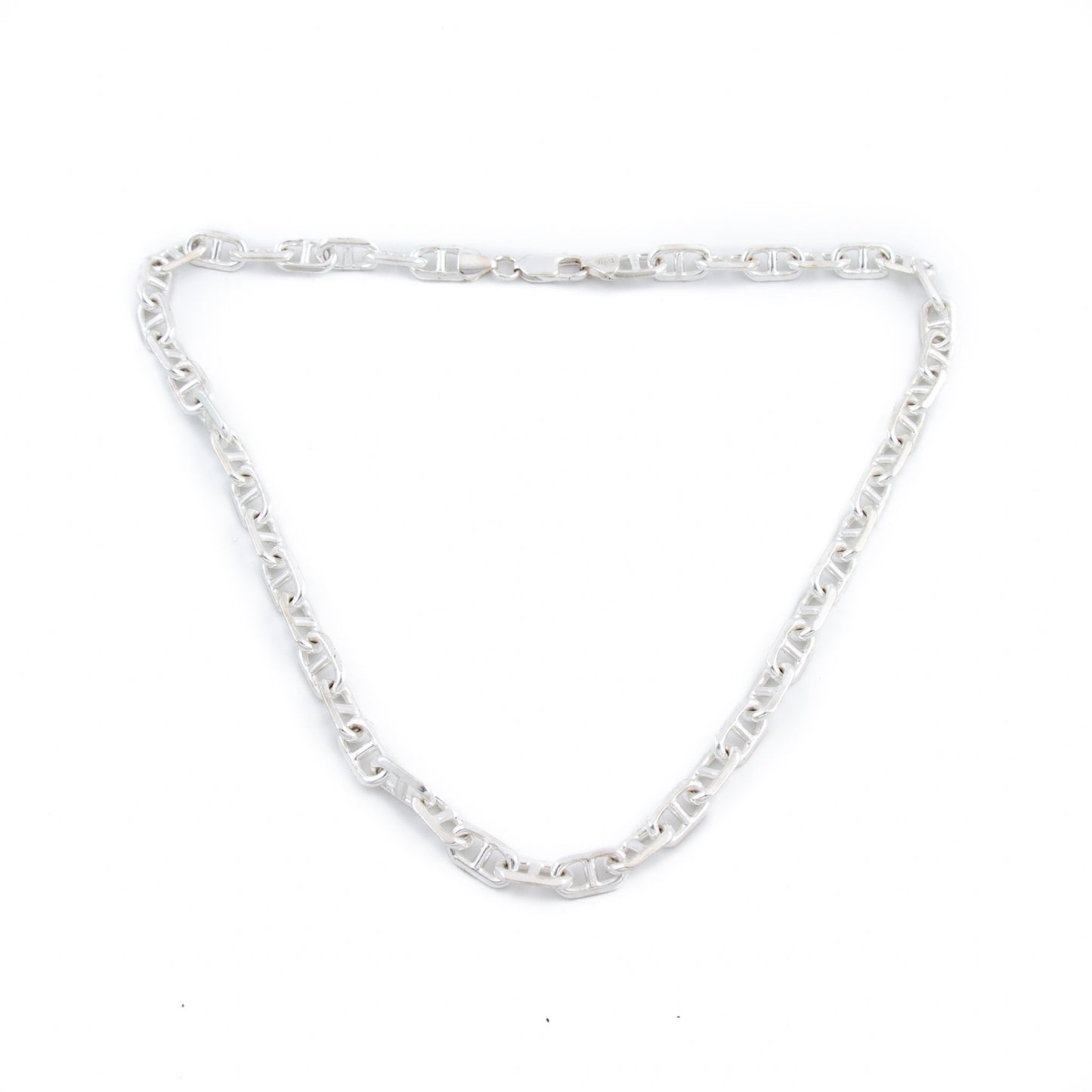 Silver Anchor Chain Necklace - Kingdom Jewelry