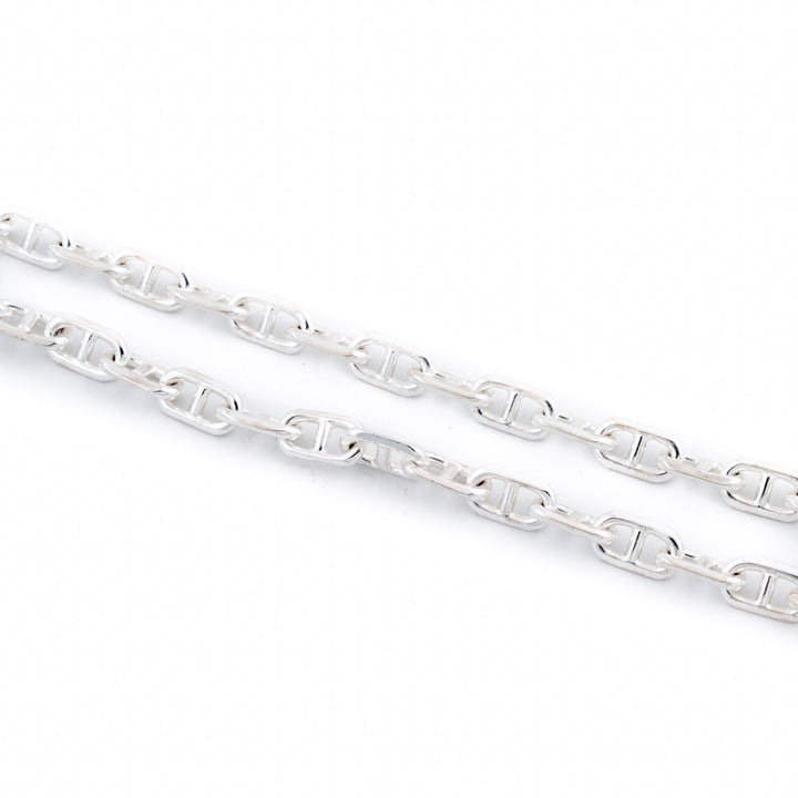 Silver Anchor Chain Necklace - Kingdom Jewelry