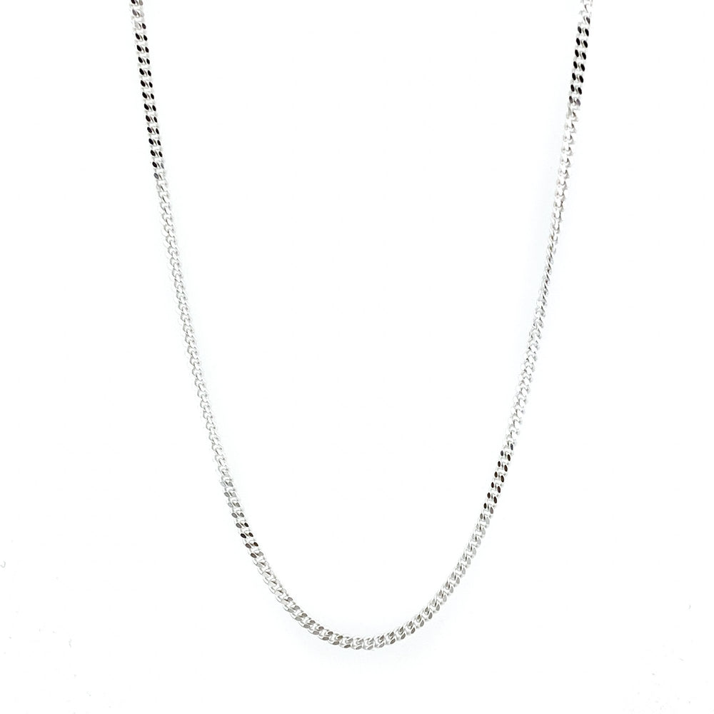 
                      
                        Silver Curb Link Necklace - Kingdom Jewelry
                      
                    