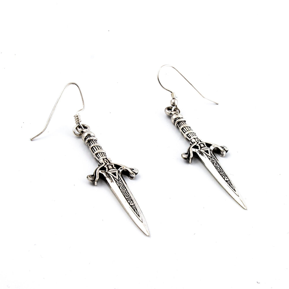 
                      
                        Silver Dagger Earrings - Kingdom Jewelry
                      
                    