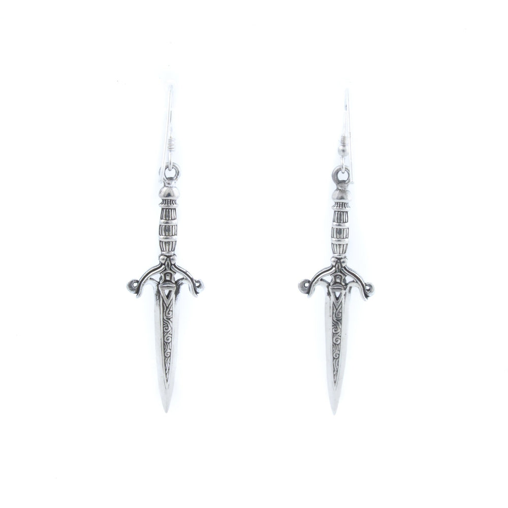 
                      
                        Silver Dagger Earrings - Kingdom Jewelry
                      
                    