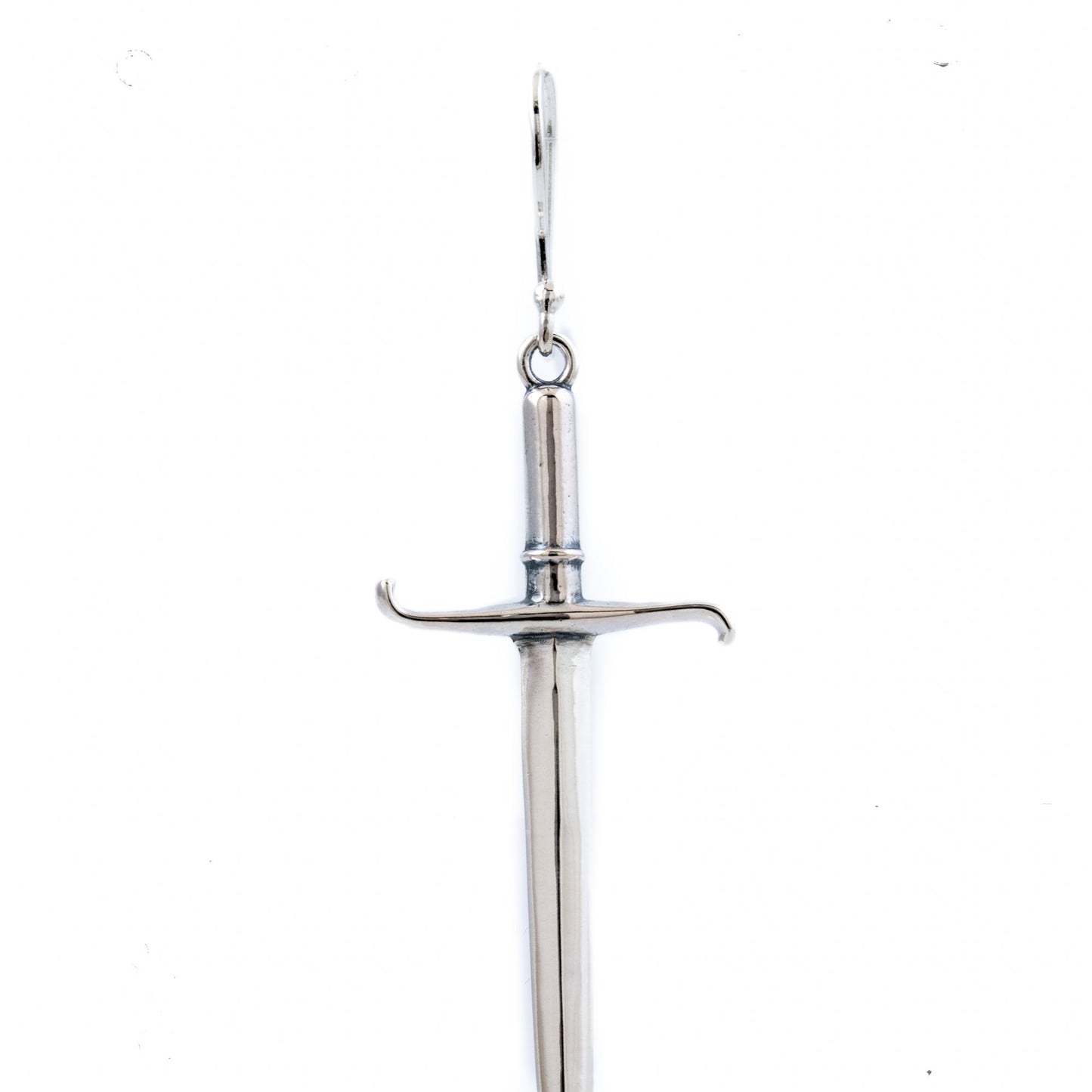 Silver "Estoc" Sword Earrings - Kingdom Jewelry