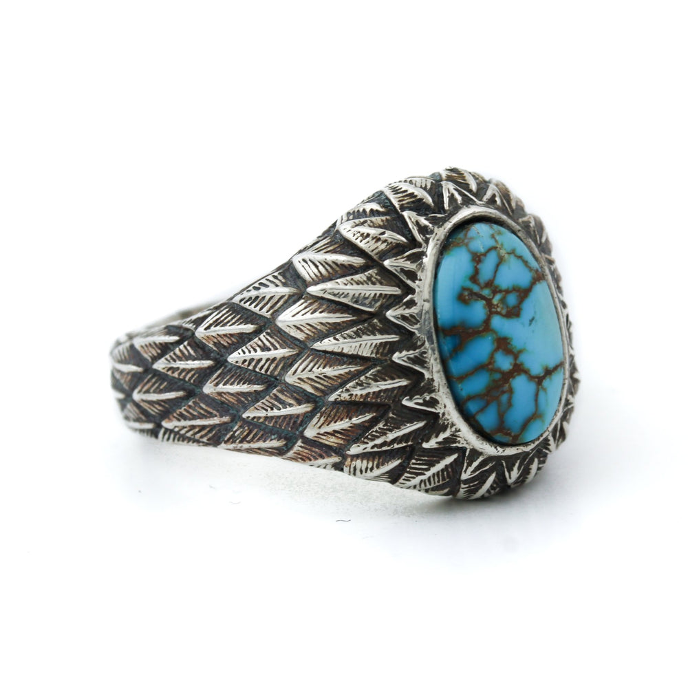 
                      
                        Silver Griffin Ring with Egyptian Turquoise - Kingdom Jewelry
                      
                    