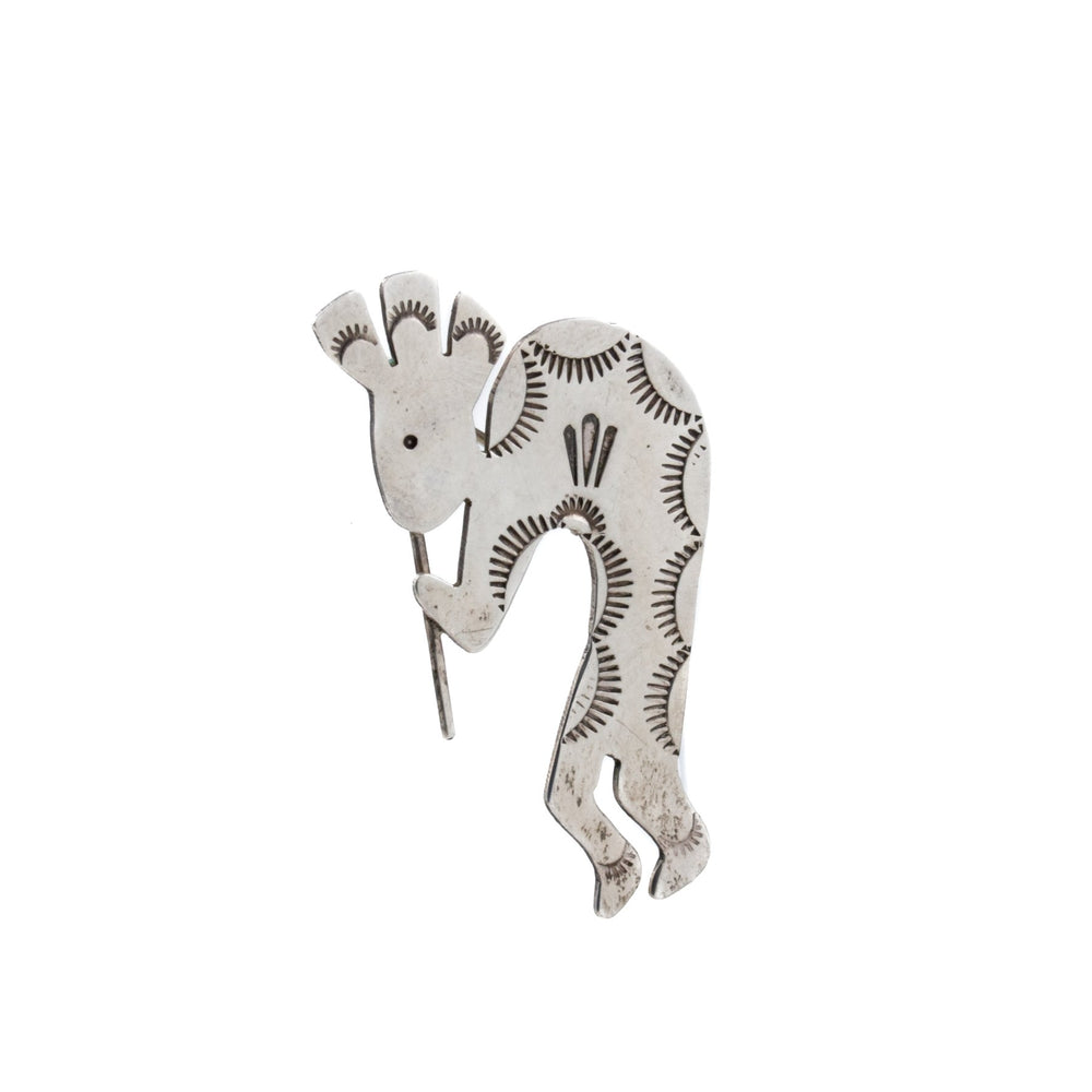 
                      
                        Silver Kokopelli Pin - Kingdom Jewelry
                      
                    