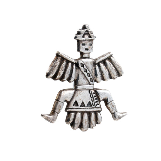 Silver Navajo Knifewing Pin - Kingdom Jewelry