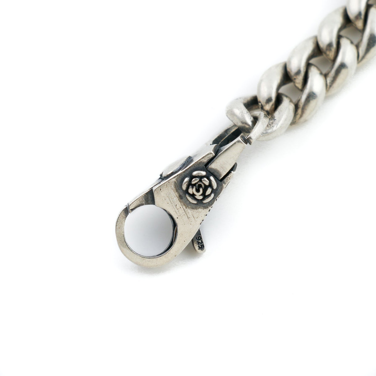 Silver x Brass Spinner Curb Link Bracelet - Kingdom Jewelry