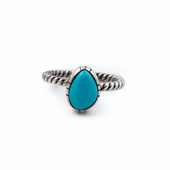Sky Blue Turquoise Ring - Kingdom Jewelry