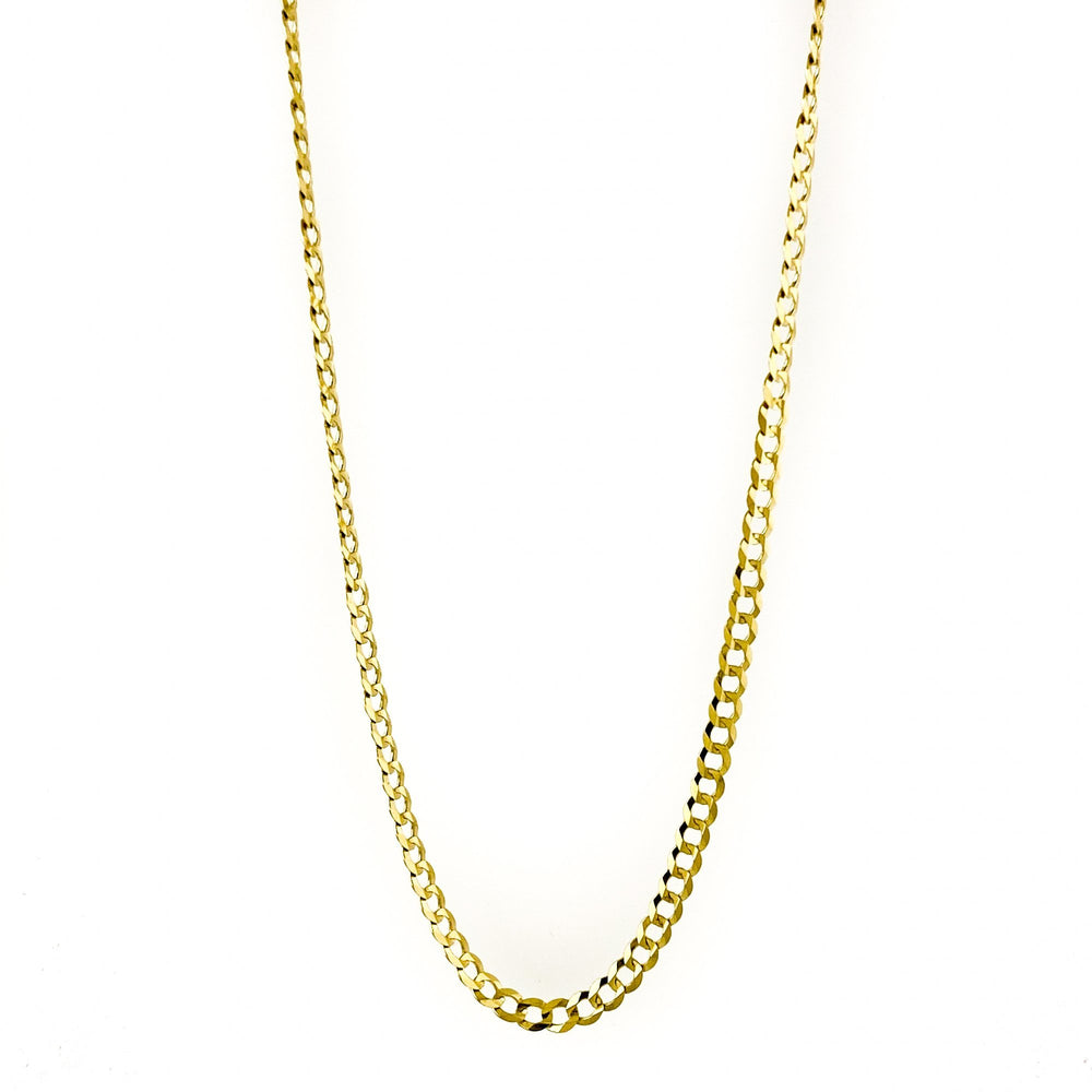 Sleek Curb-Link Necklace - Kingdom Jewelry