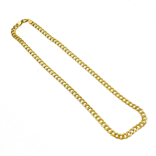 Sleek Curb-Link Necklace - Kingdom Jewelry