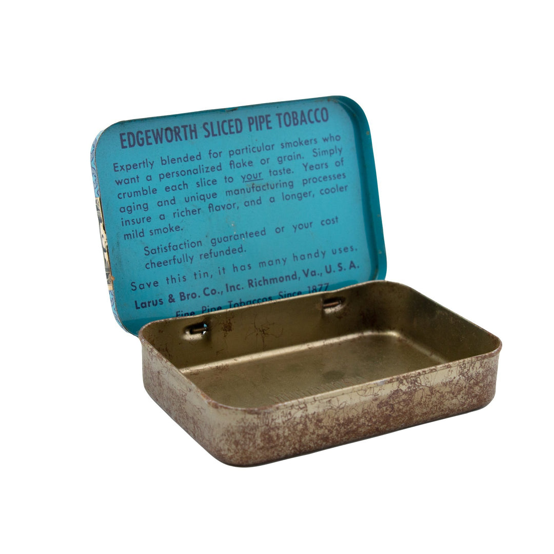 Sliced Pipe Tobacco Tin - Kingdom Jewelry