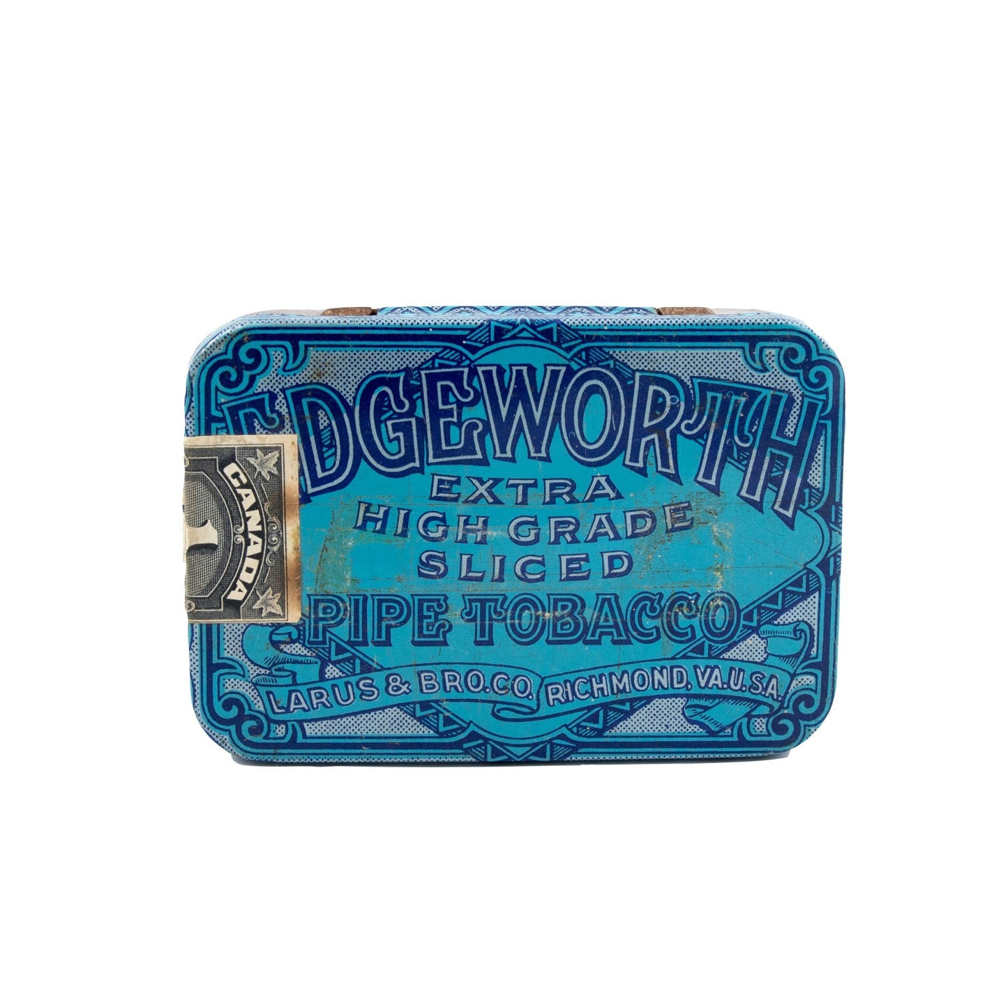 Sliced Pipe Tobacco Tin - Kingdom Jewelry