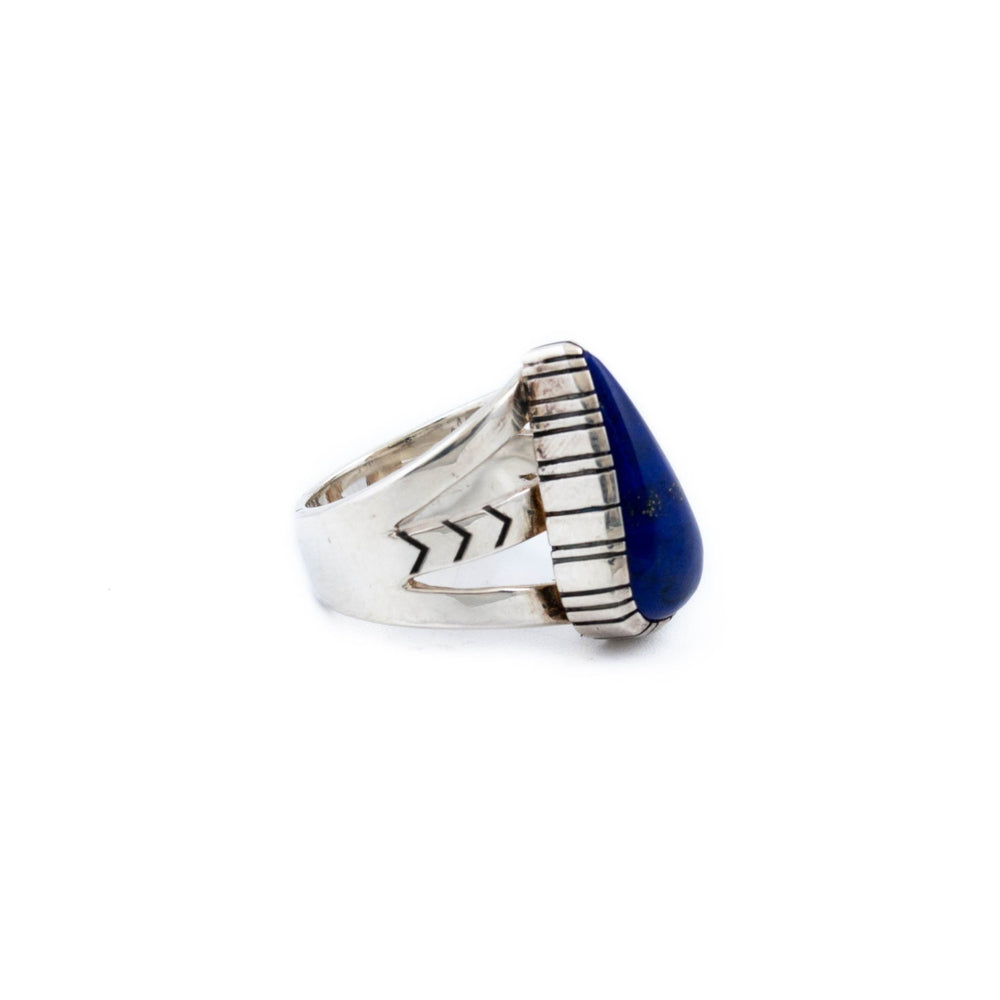 
                      
                        Small Teardrop Lapis Ring - Kingdom Jewelry
                      
                    