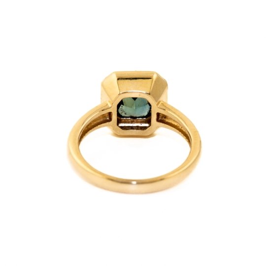 Sofia Diamond Sapphire Engagement Ring - Kingdom Jewelry
