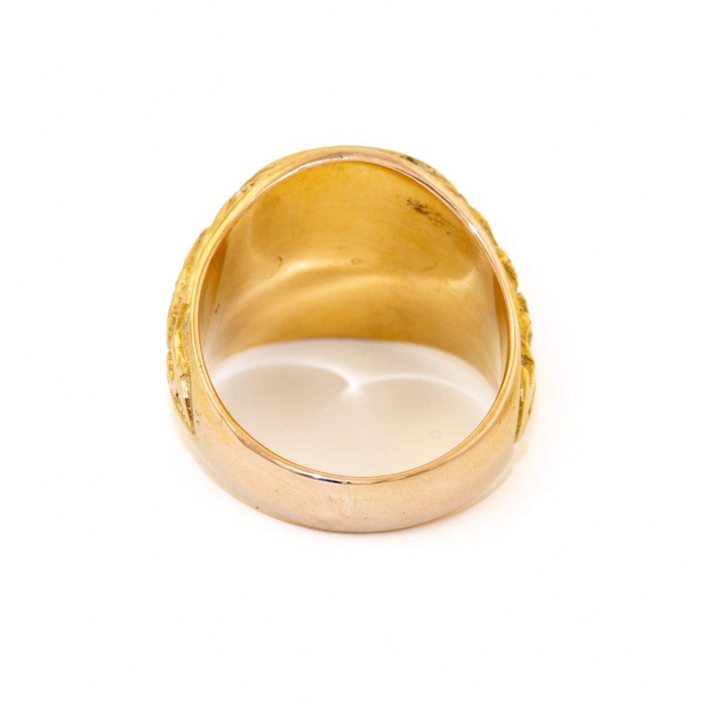 Solid Gold "San Beda" Class Ring - Kingdom Jewelry