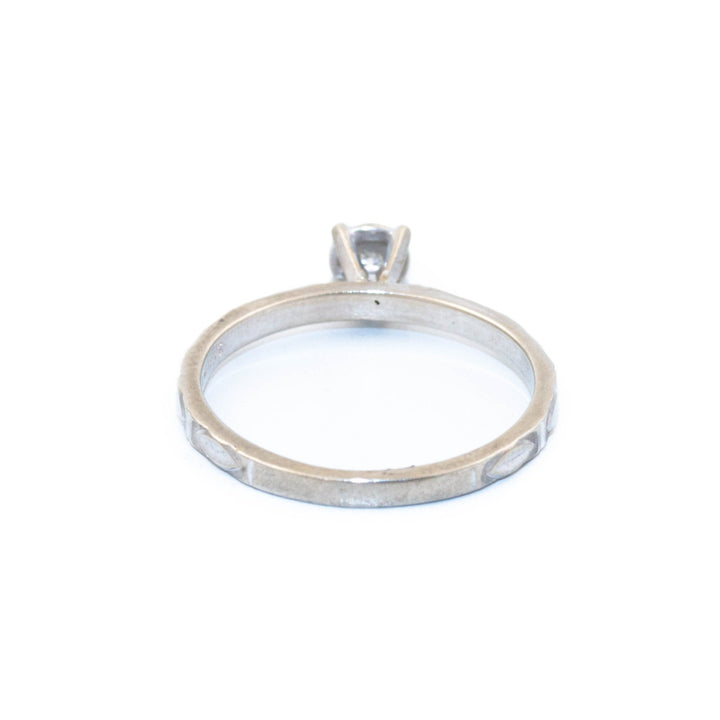 Solitaire Diamond Gold Ring - Kingdom Jewelry