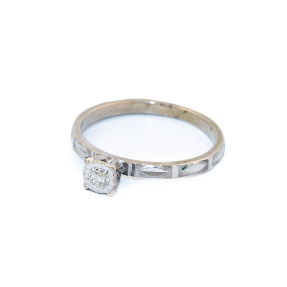 
                      
                        Solitaire Diamond Gold Ring - Kingdom Jewelry
                      
                    