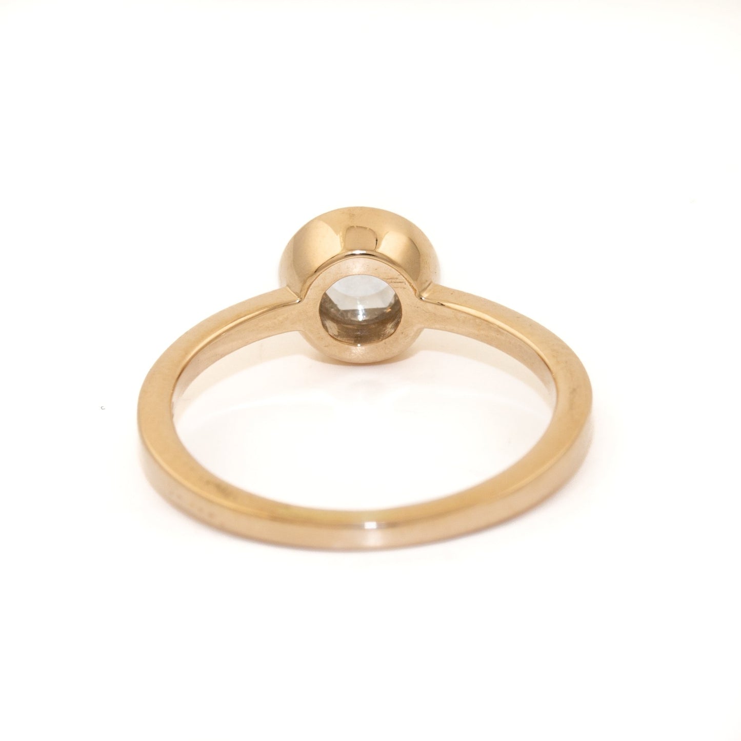 Solitaire Rosecut Diamond Engagement Ring
