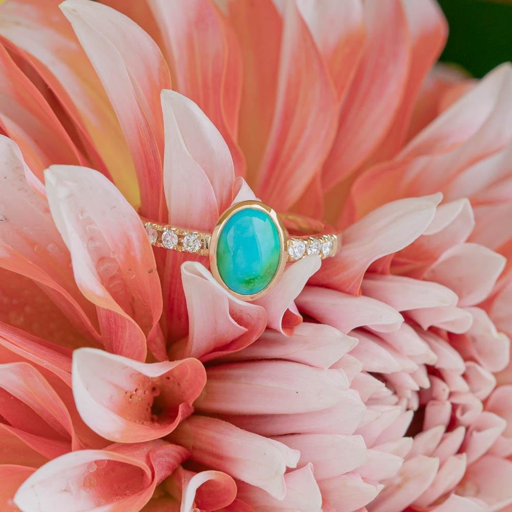 
                      
                        Sonoran Gold Turquoise Ring - Kingdom Jewelry
                      
                    