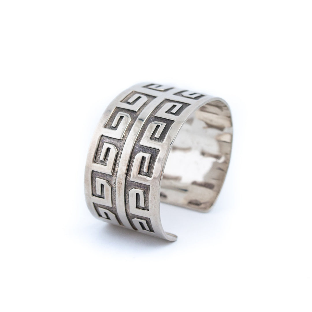 Square Wave Hopi Cuff - Kingdom Jewelry