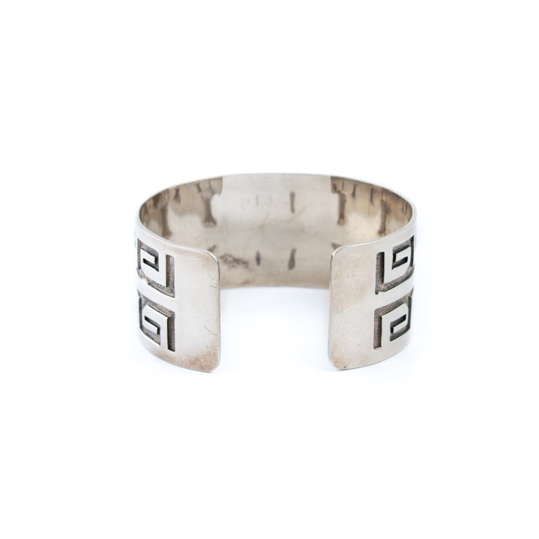 Square Wave Hopi Cuff - Kingdom Jewelry