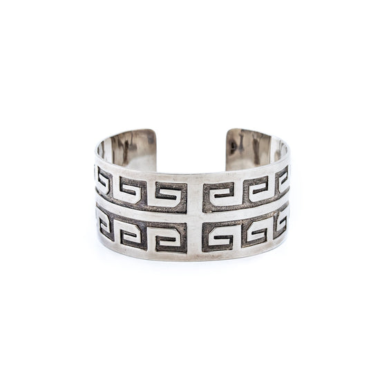 Square Wave Hopi Cuff - Kingdom Jewelry