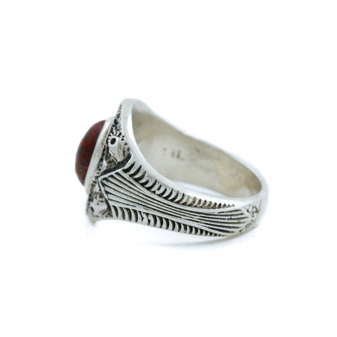 St. Augustine Ring x Dinosaur Bone Ring - Kingdom Jewelry