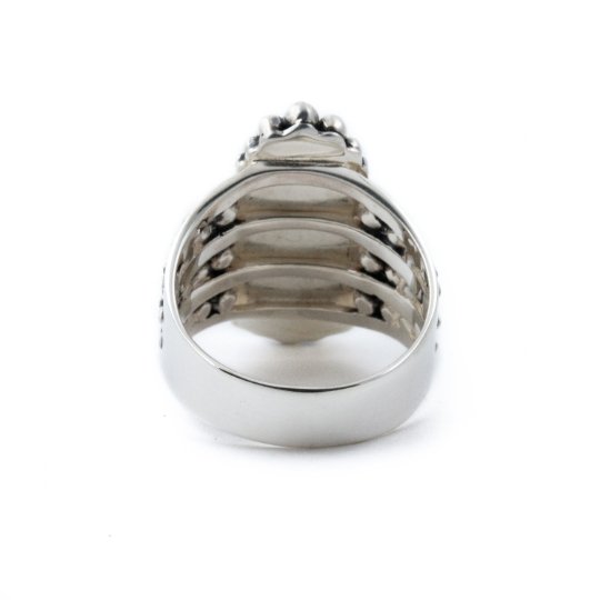 
                      
                        Stabilized Egyptian Bubbled Band Ring - Kingdom Jewelry
                      
                    