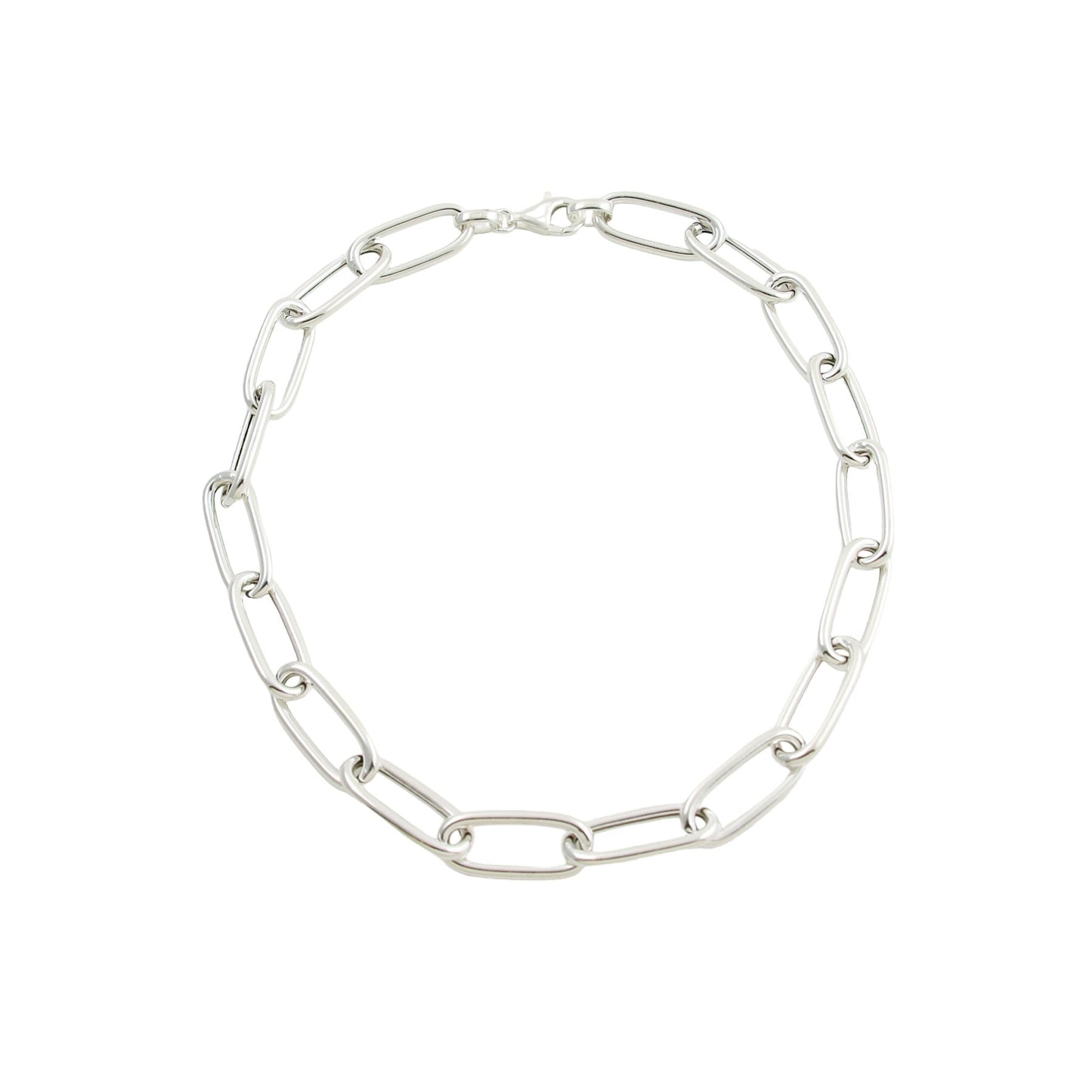 Statement Paper Clip Chain x Sterling Silver - Kingdom Jewelry