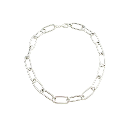 Statement Paper Clip Chain x Sterling Silver - Kingdom Jewelry