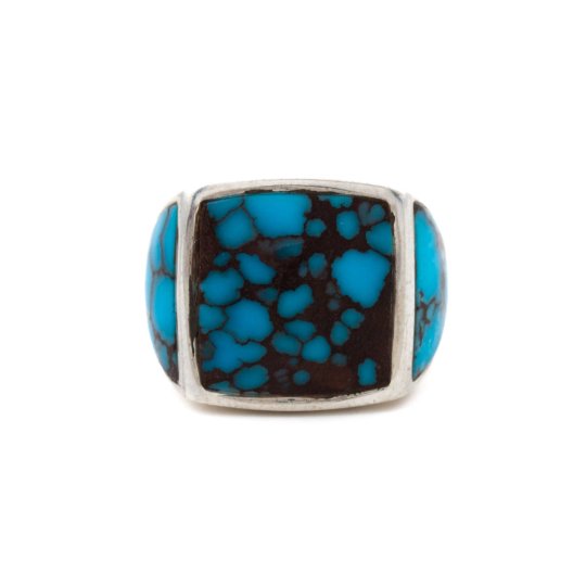 Sterling Silver Egyptian Turquoise Ring - Kingdom Jewelry