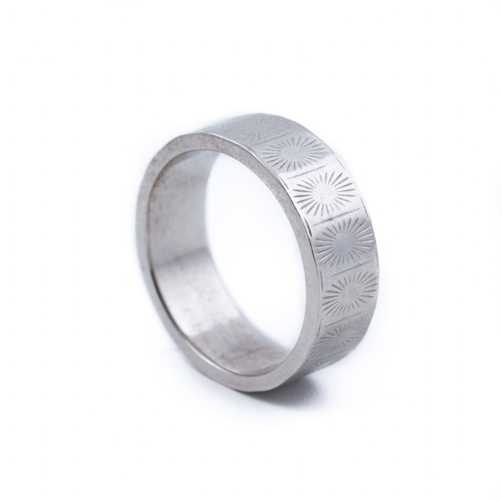 
                      
                        Sunburst Wedding Band - Kingdom Jewelry
                      
                    