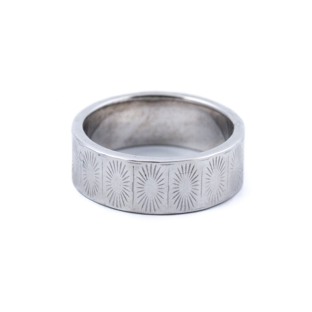 Sunburst Wedding Band - Kingdom Jewelry